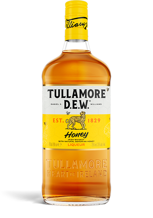 TULLAMORE D.E.W. HONEY WHERE IRELAND AND HONEY COLLIDE