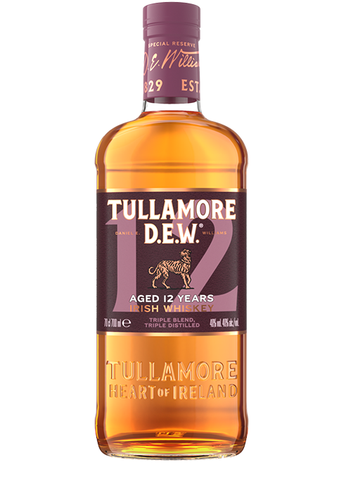 12 YEAR OLD SPECIAL RESERVE TULLAMORE D.E.W. IRISH WHISKEY